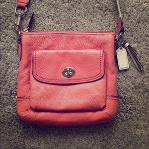 Leather Coach Cross Body